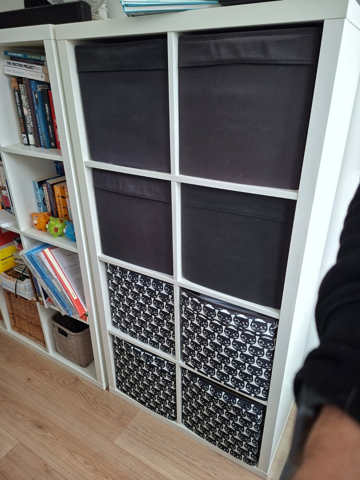 IKEA Kallax 2x3 vakkenkast - Wit, Ophalen, Met plank(en), Gebruikt, 100 tot 150 cm