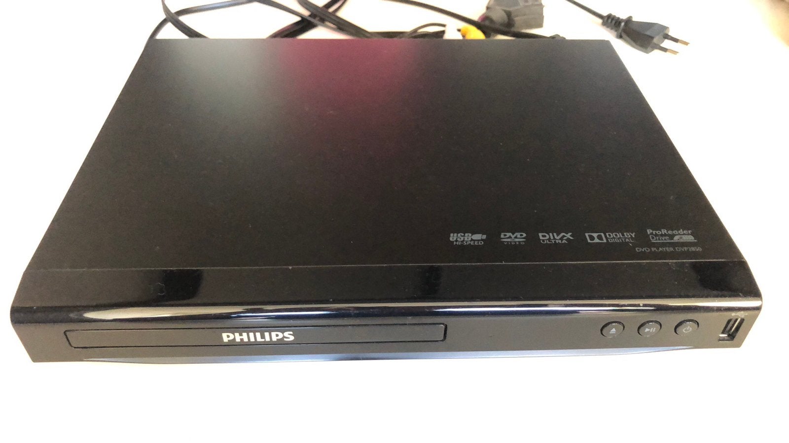 Philips DVD-speler DVP2850 (USB), Audio, Tv en Foto, Dvd-spelers, Zo goed als nieuw, Dvd-speler, Philips, Ophalen of Verzenden