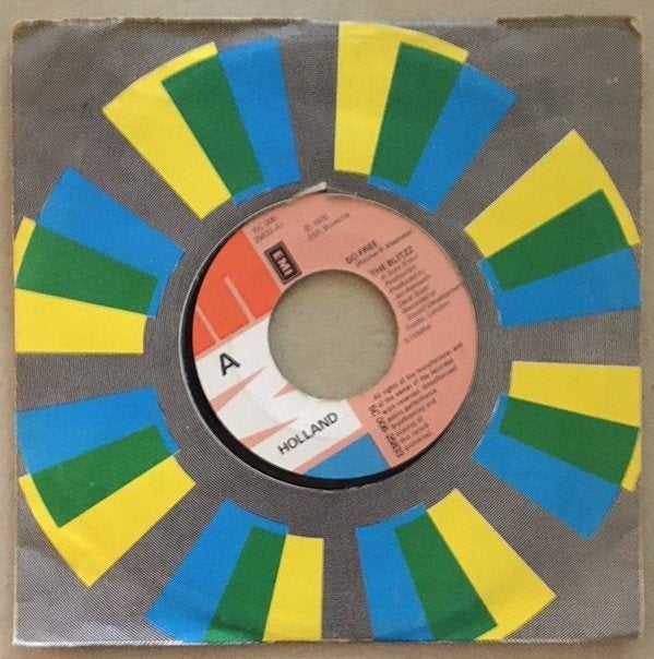 The Blitzz Single So Free 1978 Punk Nederpunk Amsterdam, Gebruikt, 7 inch, Ophalen of Verzenden, Punk Rock