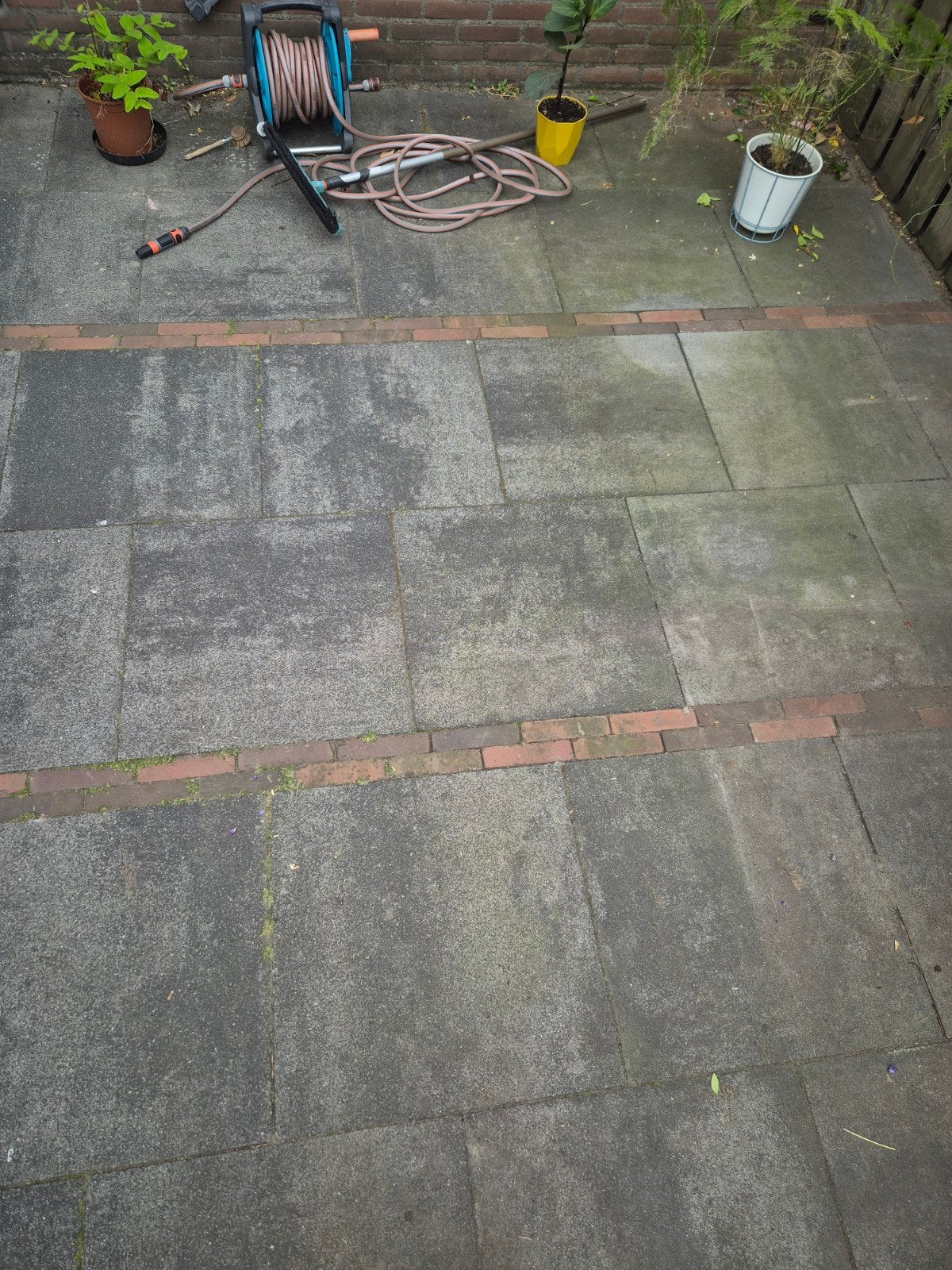 Gebruikte terrastegels, Ophalen, Gebruikt, Beton, Terrastegels