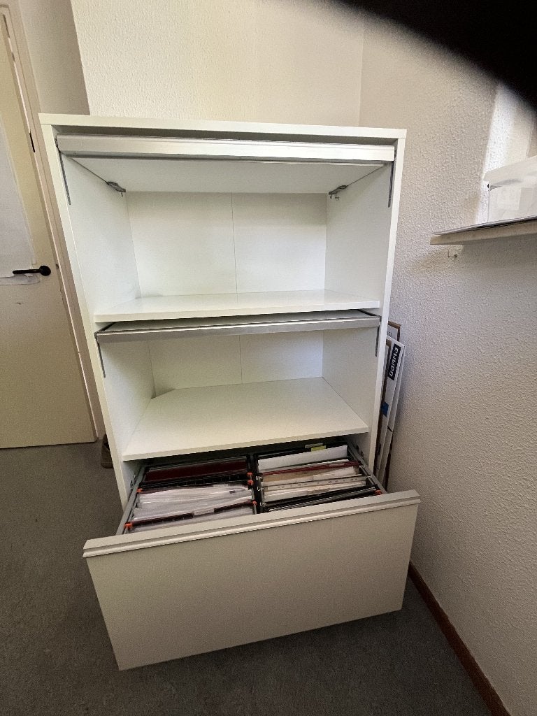 kantoor kast IKEA, met hangmappen, Ophalen, 100 tot 150 cm, Nieuw, 50 tot 100 cm