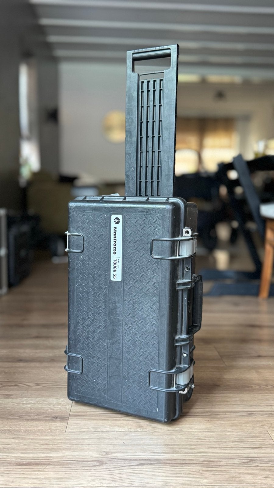 Manfrotto Pro Light Tough 55 camerakoffer met wielen, Audio, Tv en Foto, Fotografie | Professionele apparatuur, Gebruikt, Overige typen