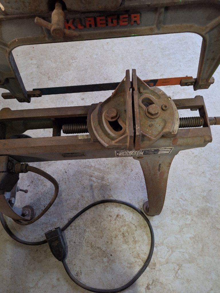 elektriche beugelzaag op 380, Ophalen, Gebruikt, Beugelzaag, Overige merken