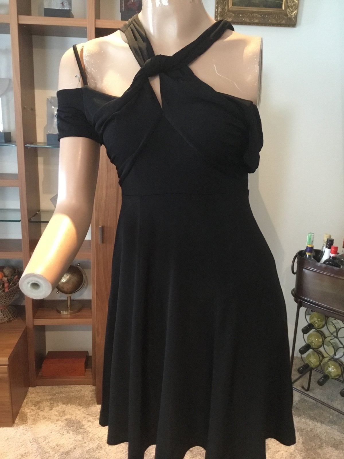 TWINSET Simona Barbieri jurk maat S origineel zgan, Twinset, F, Zwart, Ophalen of Verzenden