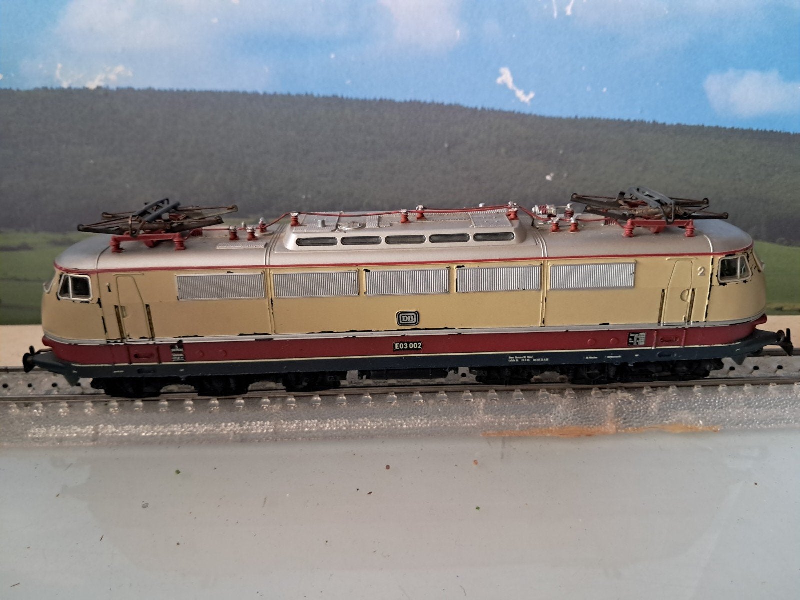 MARKLIN 3053 BR 103  TEE  LOC VAN DB, Wisselstroom, Gebruikt, Locomotief, Ophalen of Verzenden