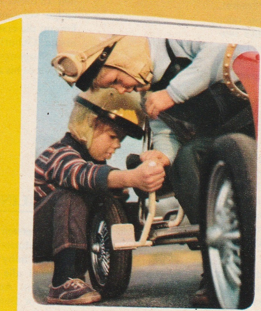 retro reclame 1969 Kaba drankje jongetje skelter, Verzenden, Overige typen