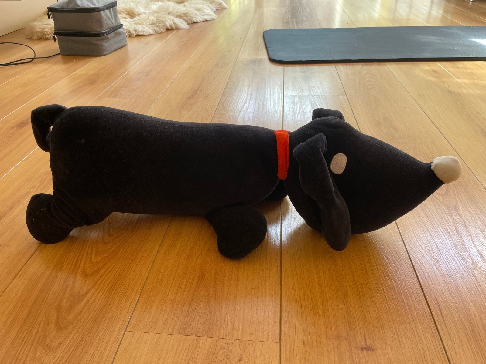 Hema Takkie knuffel in nieuwstaat, Hema, Overige karakters, Zwart, Middelgroot (20 tot 80 cm)