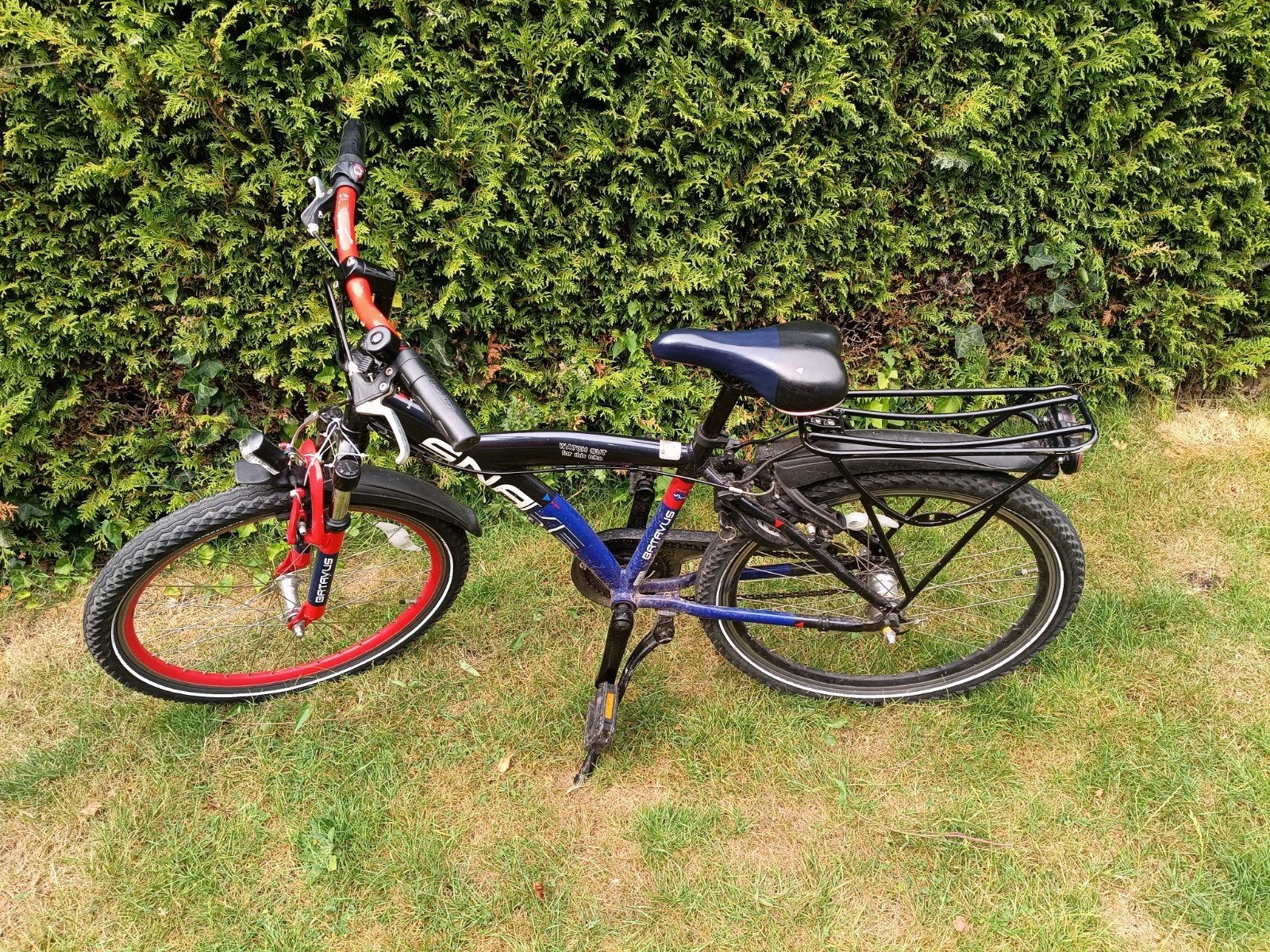 Batavus Snake kinderfiets - Gebruikt 24 inch, Ophalen, Gebruikt, Velgrem, Batavus