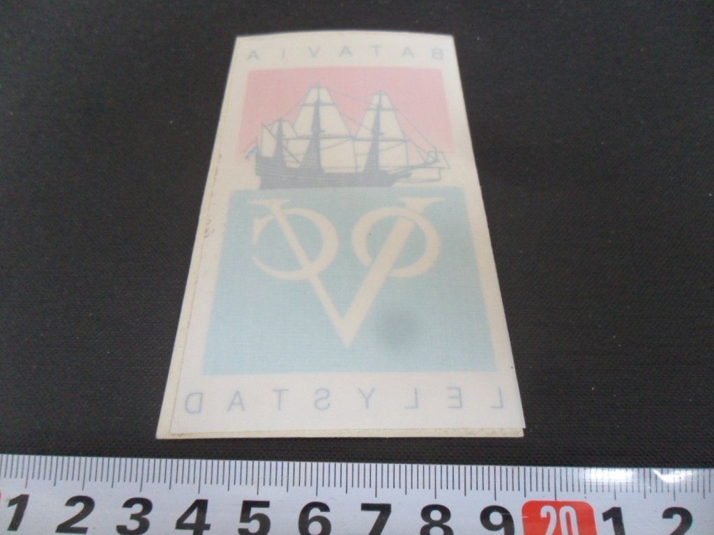 sticker raamsticker batavia lelystad voc schip, Verzamelen, Ophalen of Verzenden, Zo goed als nieuw