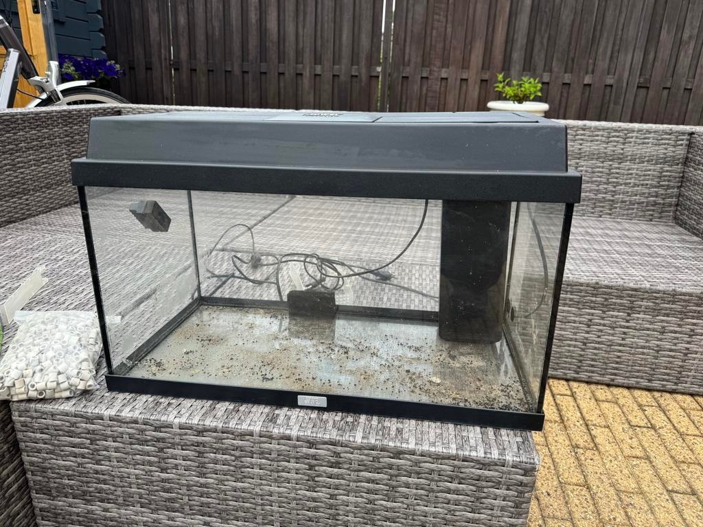 Juwel 60 aquarium met alle mogelijke toebehoren, Dieren en Toebehoren, Ophalen, Zo goed als nieuw, Leeg aquarium, Juwel