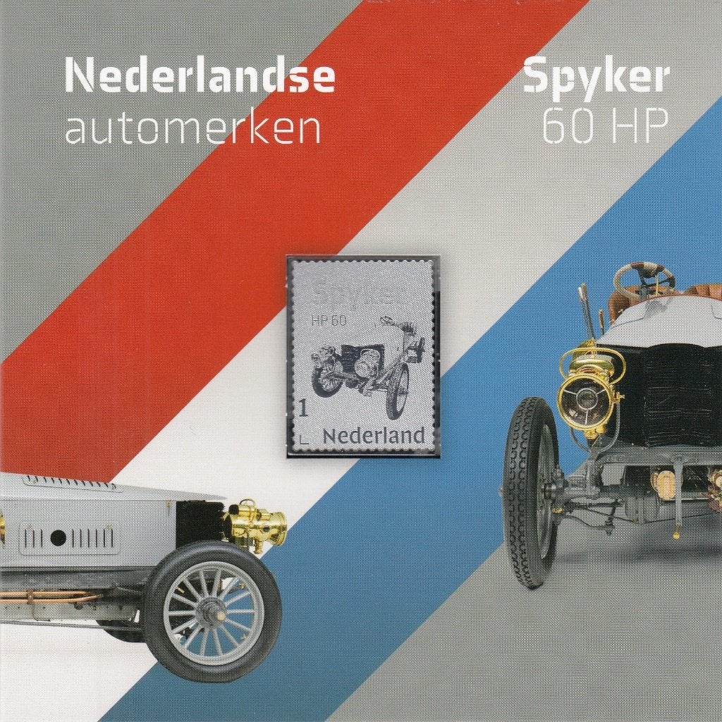 Nederland- 2025- Zilveren Zegel- Spyker 60HP Automerk NL, Verzenden, Na 1940, Postfris