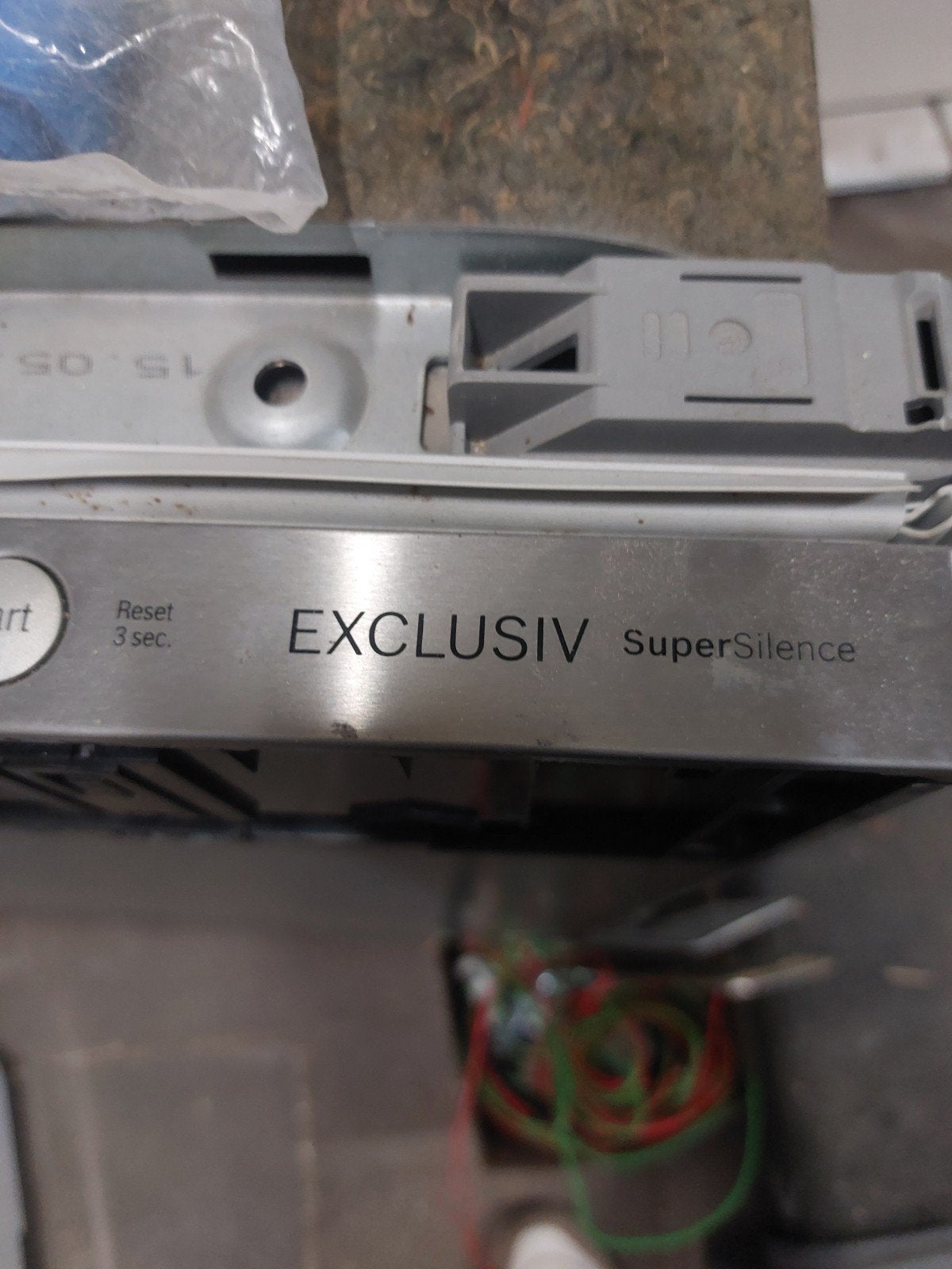 Bosch Exclusiv SuperSilence Inbouw Vaatwasser, Ophalen, Gebruikt, 60 cm of meer, Eco programma