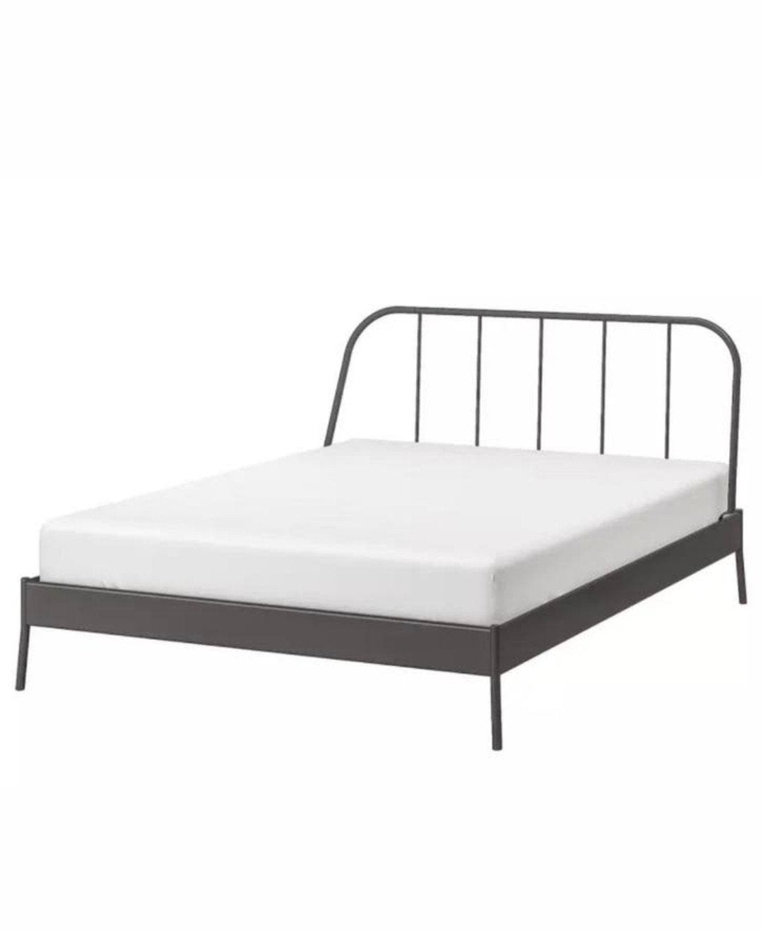 Ikea Kopardal bedframe met lattenbodem en tussenstuk, Ophalen, Gebruikt, Tweepersoons, 200 cm