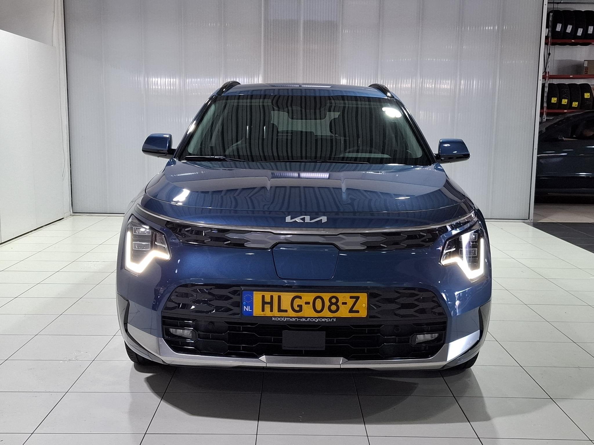 Kia Niro EV Air 64.8 kWh Stoel en Stuur verwarming, elektris, Auto's, 750 kg, Origineel Nederlands, 420 min, 204 pk