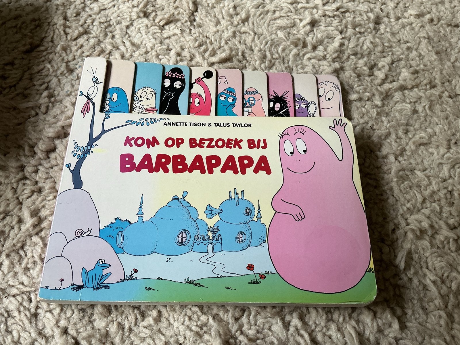 Kom op bezoek bij Barbapapa -  opbrengst giro 555, Gelezen, Fictie algemeen, Jongen of Meisje, Ophalen of Verzenden
