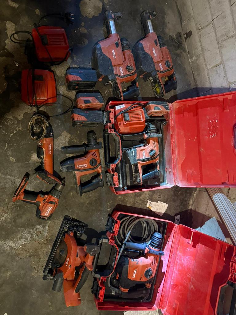 Hilti diverse gereedschap . Werkt perfect., Ophalen of Verzenden, Gebruikt