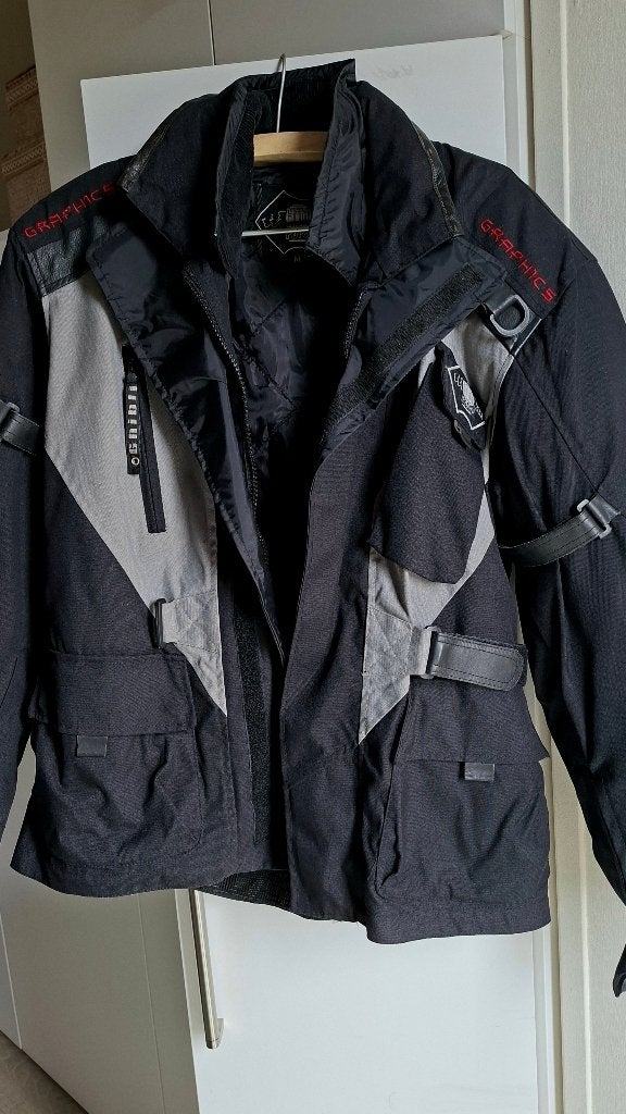 Dames Motor Jas, maat M, Motoren, Ophalen, Tweedehands, Dames, Jas | textiel