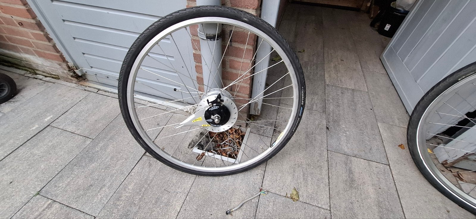 Gazelle Innergy Orange voorwielmotor met 9 pins aansluiting, Gebruikt, Motor, Gazelle, Ophalen