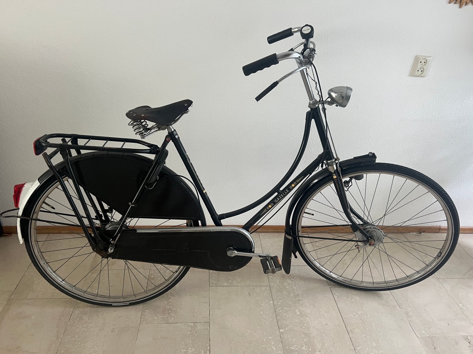 Omafiets gazelle met trommel remmen en 3 versnellingen, Ophalen, Gebruikt, Versnellingen, 50 tot 53 cm