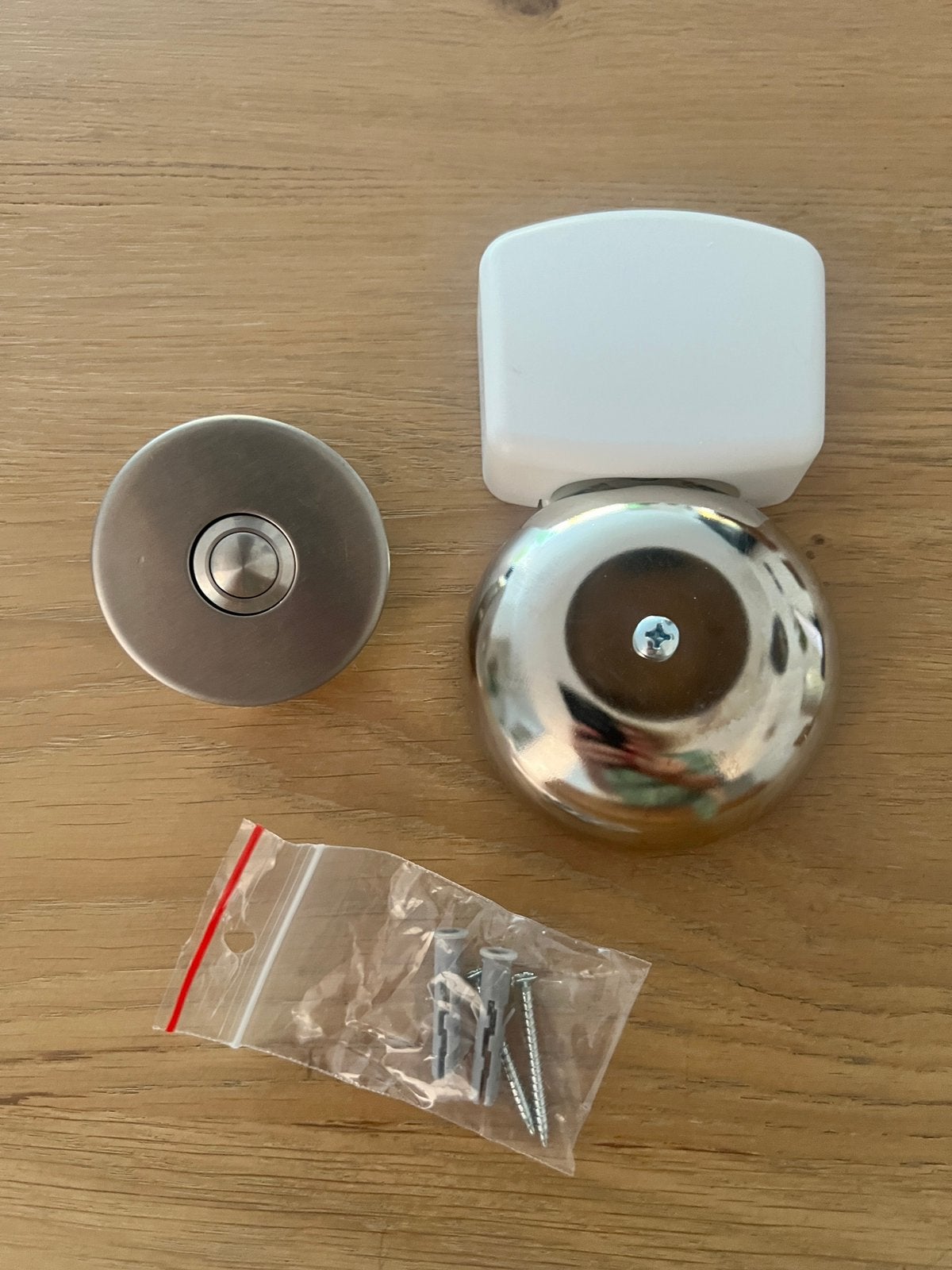 Rvs deurbel met gong, Ophalen of Verzenden, Nieuw, Bedraad