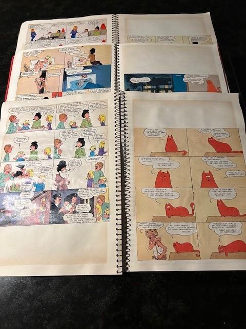 Drie plakboeken Jan Jans en de kinderen, Meerdere stripboeken, Ophalen of Verzenden, Gelezen