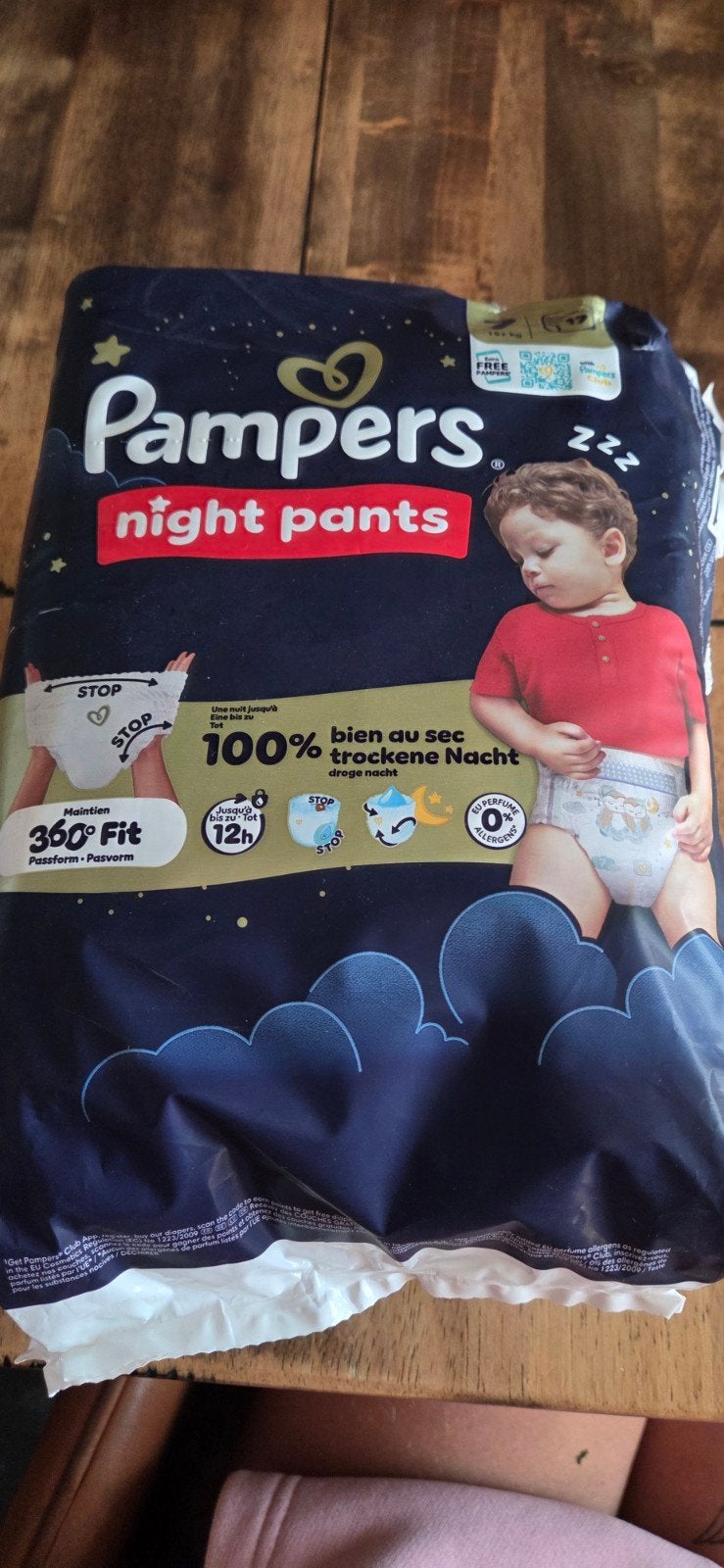 Pampers Night Pants Maat 7 (15 stuks), Ophalen of Verzenden, Nieuw, Pampers, Jongetje of Meisje