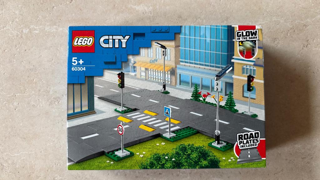 Lego 60304 Wegplaten Lego city NIEUW, Ophalen of Verzenden, Nieuw, Complete set, Lego