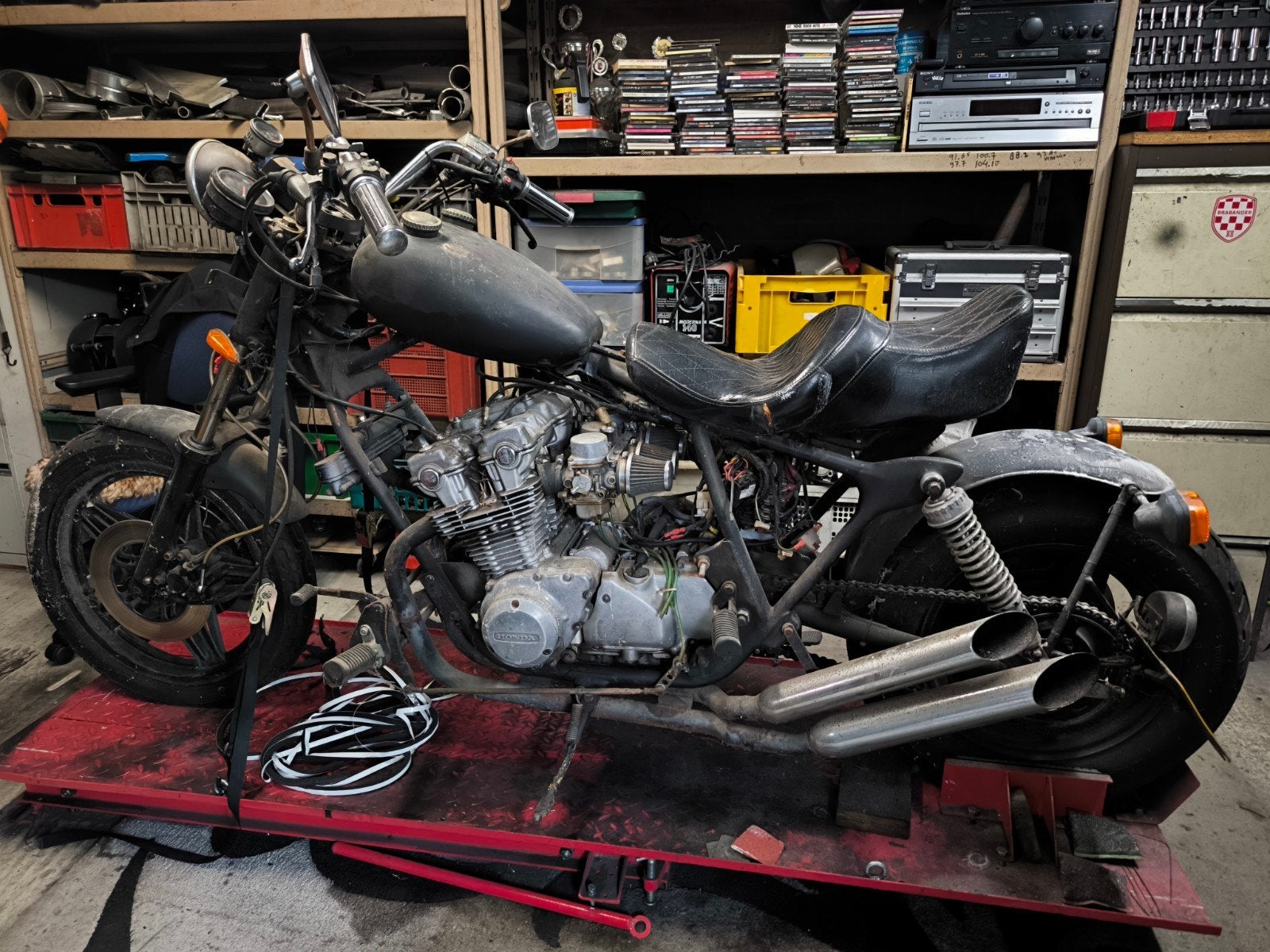 Honda CB750 Bol d'Or (1981) sloop onderdelen, Motoren, Ophalen