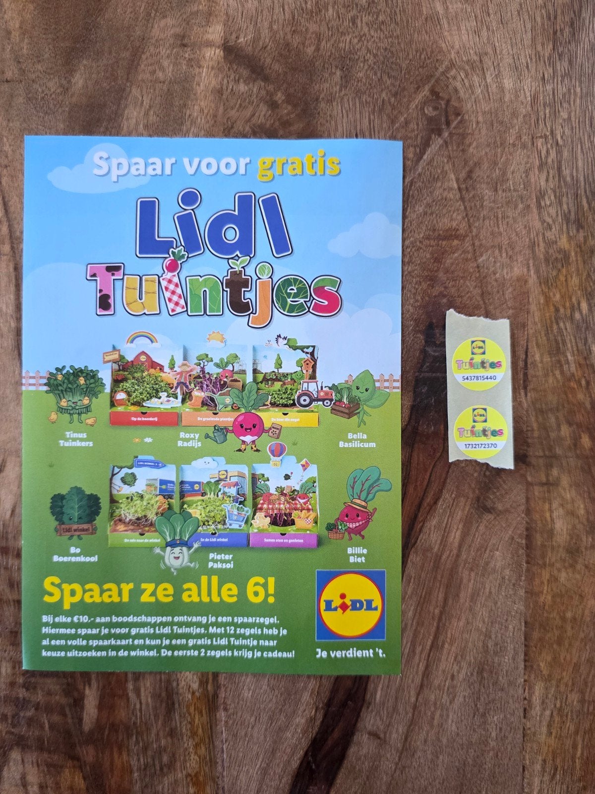 2 LIDL Tuintjes Zegels / Zegels, Lidl, Ophalen of Verzenden
