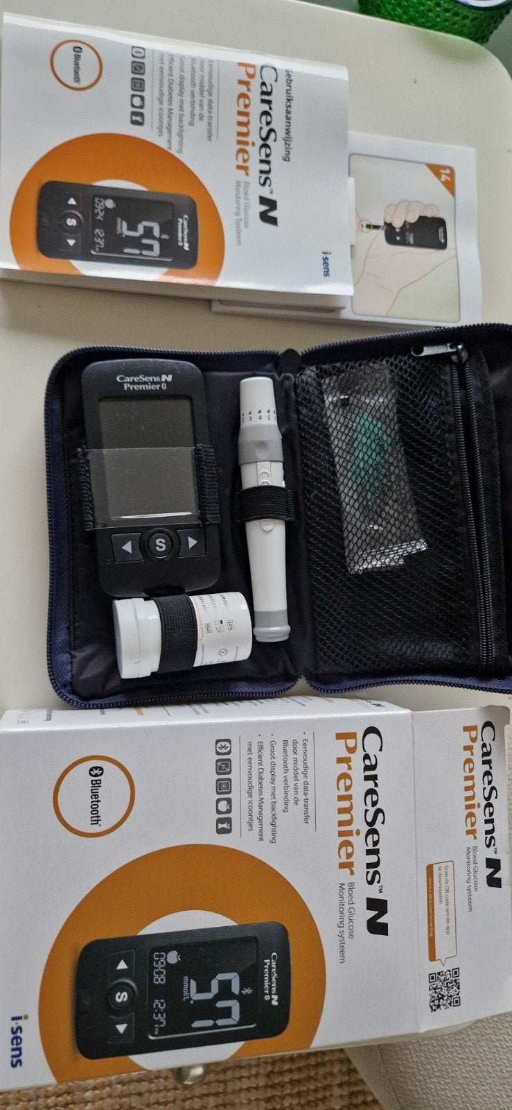 bloedsuiker (glucose) meter, Ophalen, Zo goed als nieuw