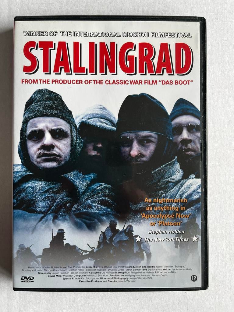 Stalingrad DVD - Oorlogsfilm van de maker van Das Boot, Vanaf 12 jaar, Ophalen of Verzenden, Gebruikt