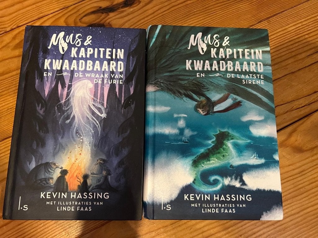 Kevin Hassing- Boek Mus & Kapitein Kwaadbaard (Utrecht stad), Ophalen, Gelezen, Nederland