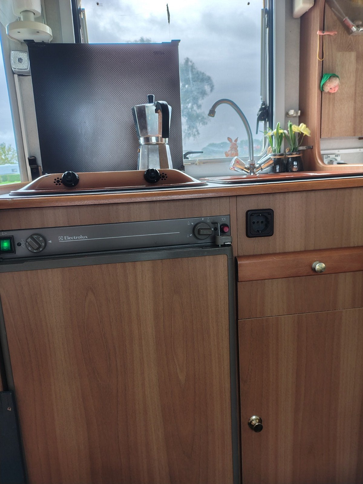 camper te koop, Ophalen