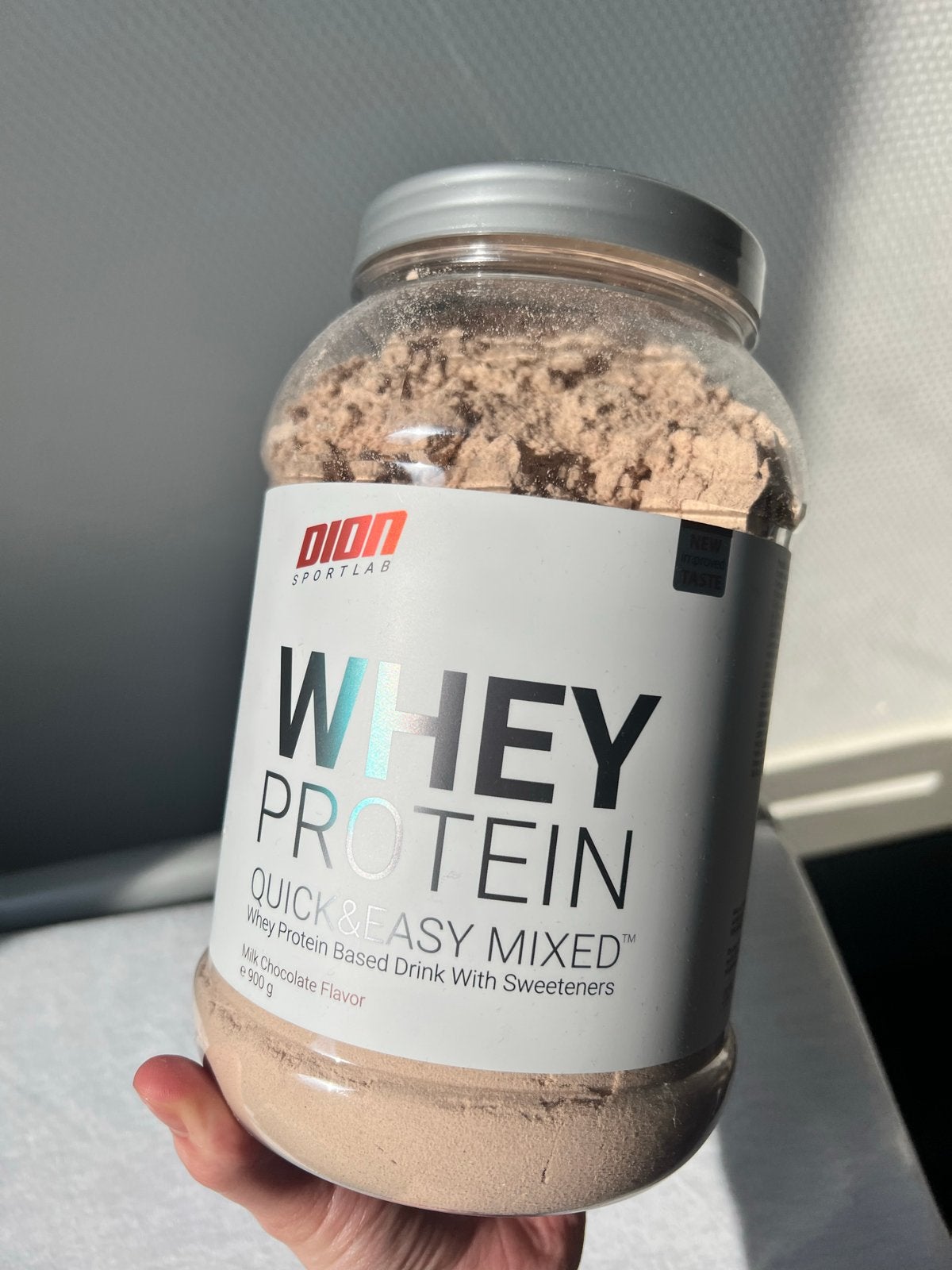 DION SPORTLAB Whey Proteïne Melk Chocolade 900g, Ophalen of Verzenden, Nieuw, Poeder of Drank