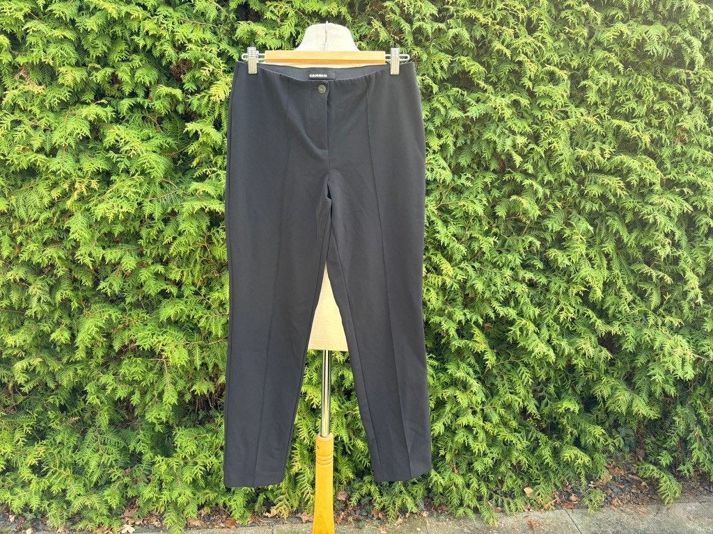 Cambio broek mt 38 deep Black Stretch Perfecte Staat, Maat 38/40 (M), Cambio, Zwart, Cambio