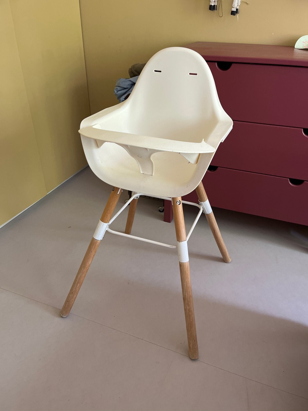 Kinderstoel Child wood, Ophalen, Gebruikt, Overige typen, Afneembaar eetblad
