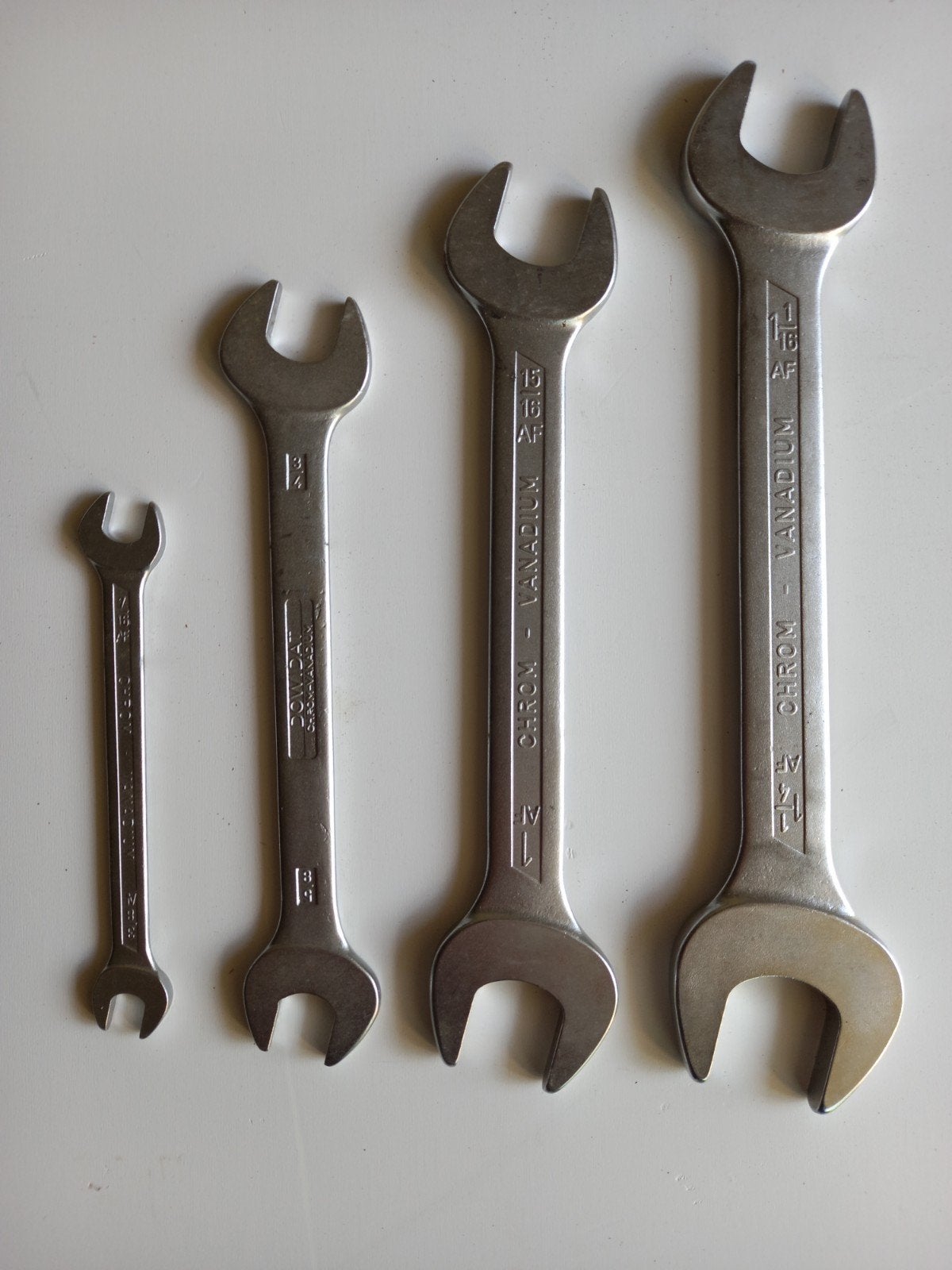 Vier steeksleutels, inch maten., Ophalen of Verzenden, Nieuw