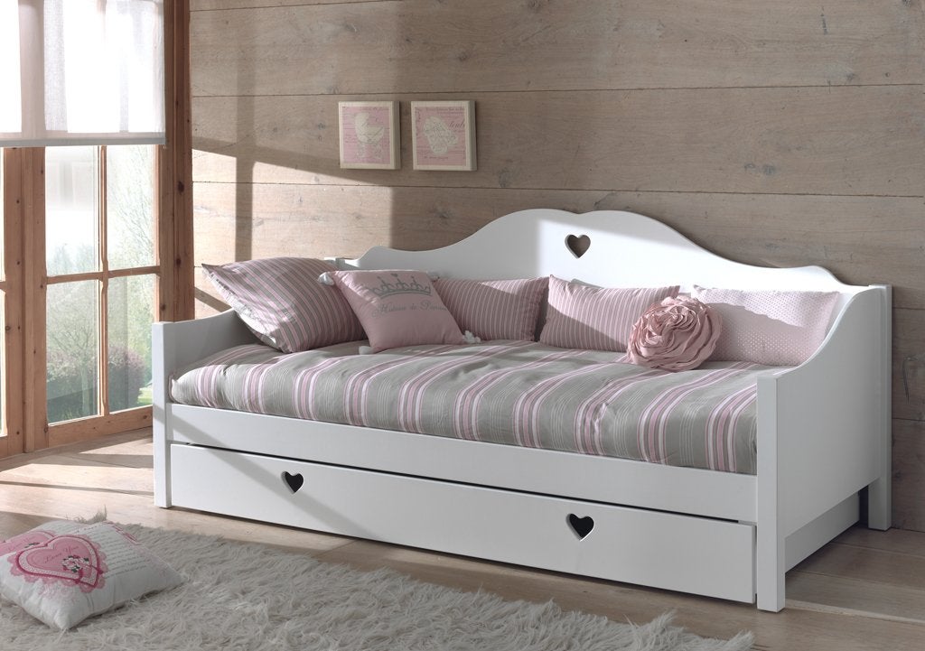Amori kajuitbed - 90x200 - Wit, Kinderen en Baby's, Niet ingevuld, Niet ingevuld, Niet ingevuld