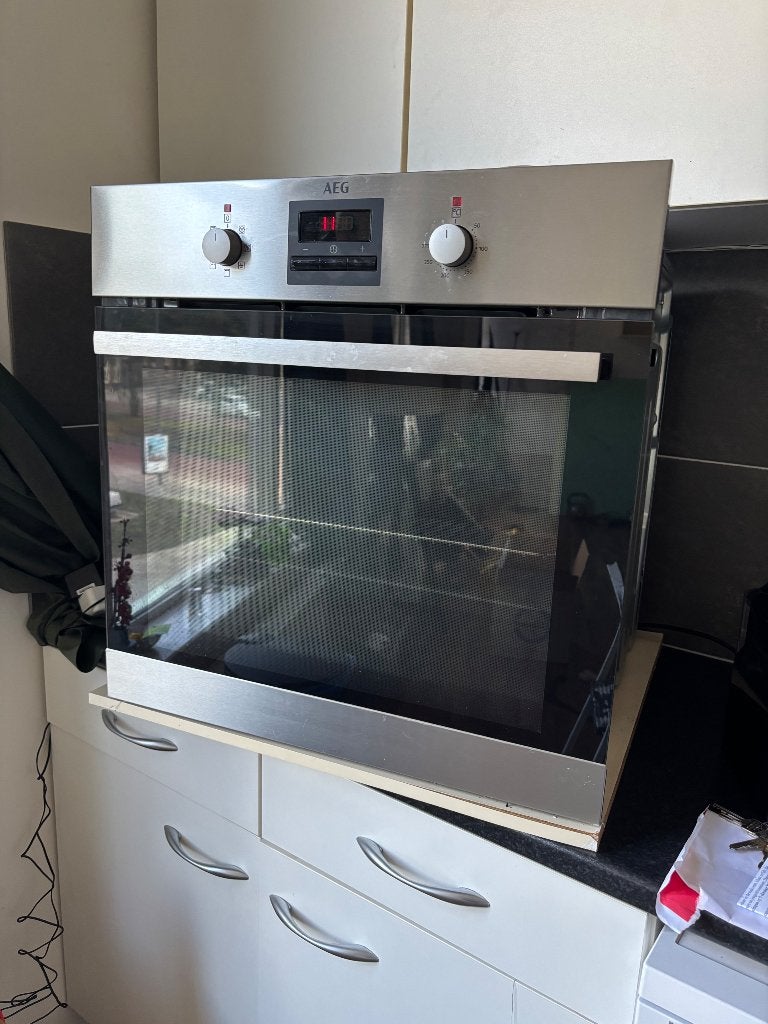 Inbouw oven, Ophalen, Gebruikt, Inbouw, 55 tot 60 cm