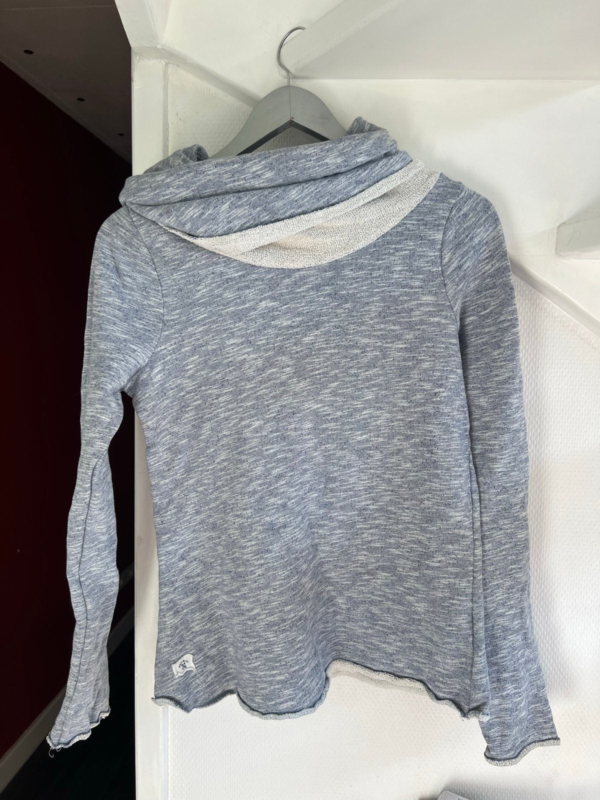 Anti Blue sweater met col - Maat M, Ophalen of Verzenden, Gedragen, Maat 38/40 (M), Blauw
