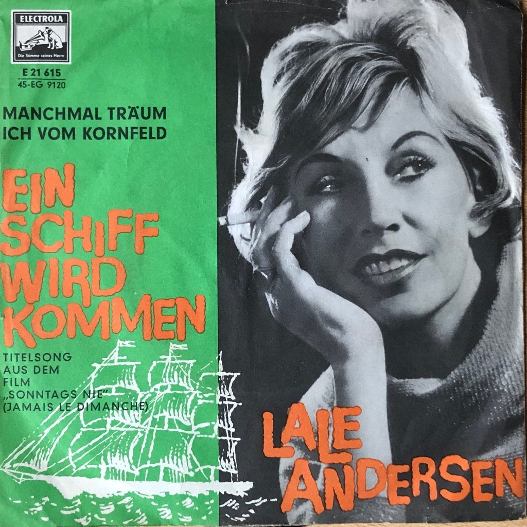1960	Lale Andersen		Ein Schiff Wird Kommen, Fotohoes, 7 inch, Zo goed als nieuw, Schlager