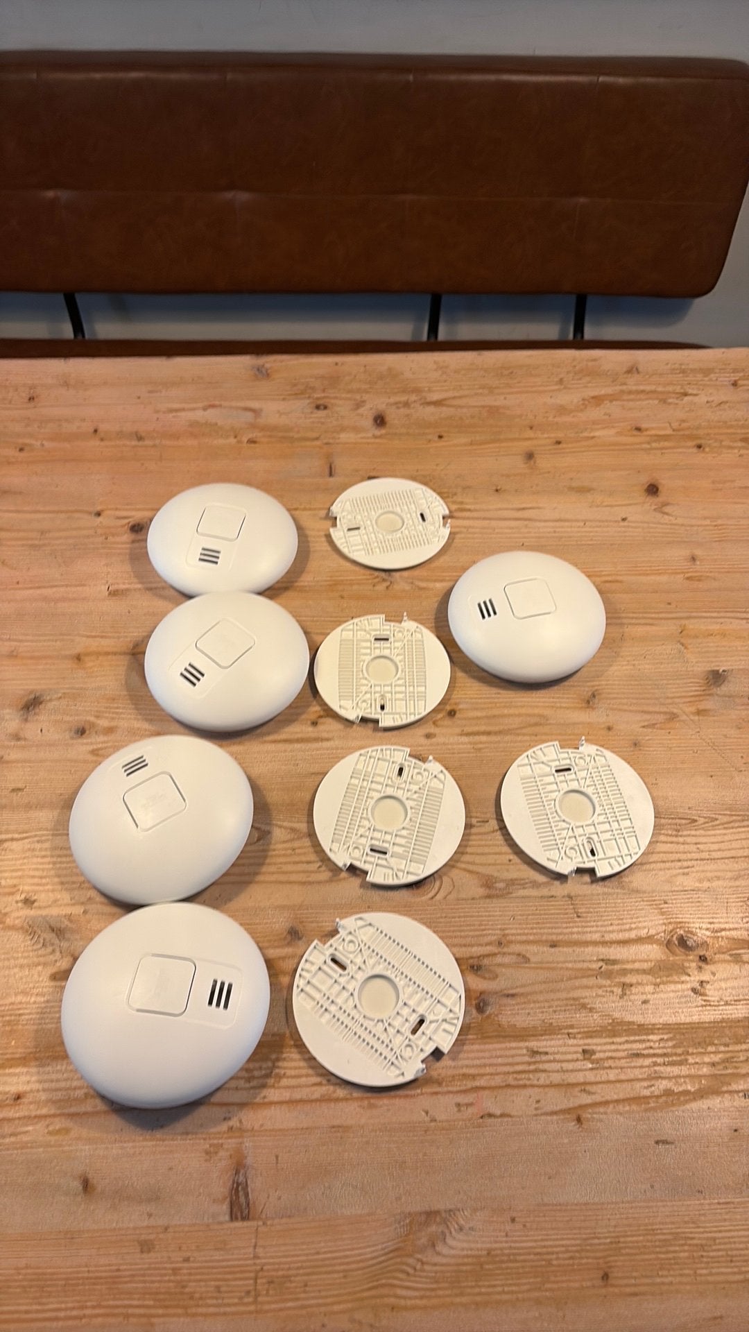 5 rookmelders Elro 2023, Ophalen of Verzenden, Gebruikt, Detector, Sensor of Melder, Rook