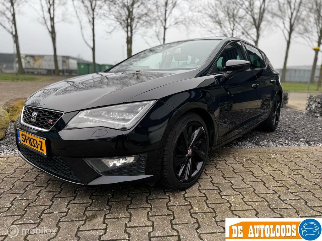 Seat Leon FR 2.0 TDI 200+PK DSG Automaat ACC NAVI, Auto's, Euro 5, Gebruikt, 4 cilinders, Leon