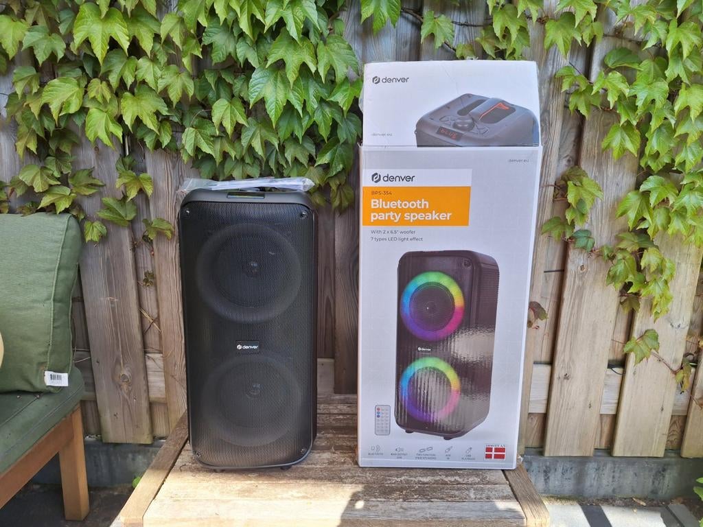 Denver Bluetooth Party Speaker BPS-354 - Nieuw in doos, Overige merken, Overige typen, Nieuw, Ophalen of Verzenden