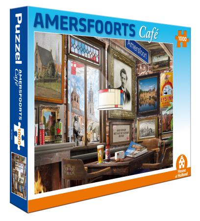 Amersfoorts Café 1000 stukjes, Ophalen of Verzenden, 500 t/m 1500 stukjes, Nieuw, Legpuzzel