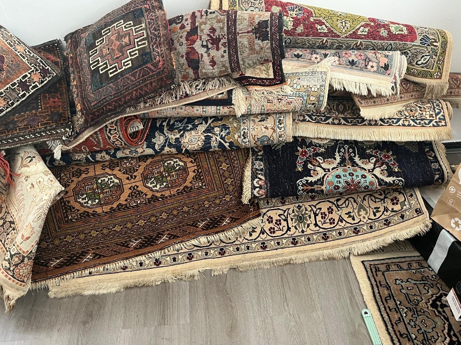 Perzisch tapijten, Gebruikt, Ophalen of Verzenden, 200 cm of meer, Rechthoekig