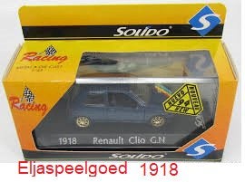 Solido 1918 Renault Clio G.N. modelauto, Hobby en Vrije tijd, Modelauto's | 1:43, Ophalen of Verzenden, Nieuw, Auto, Solido