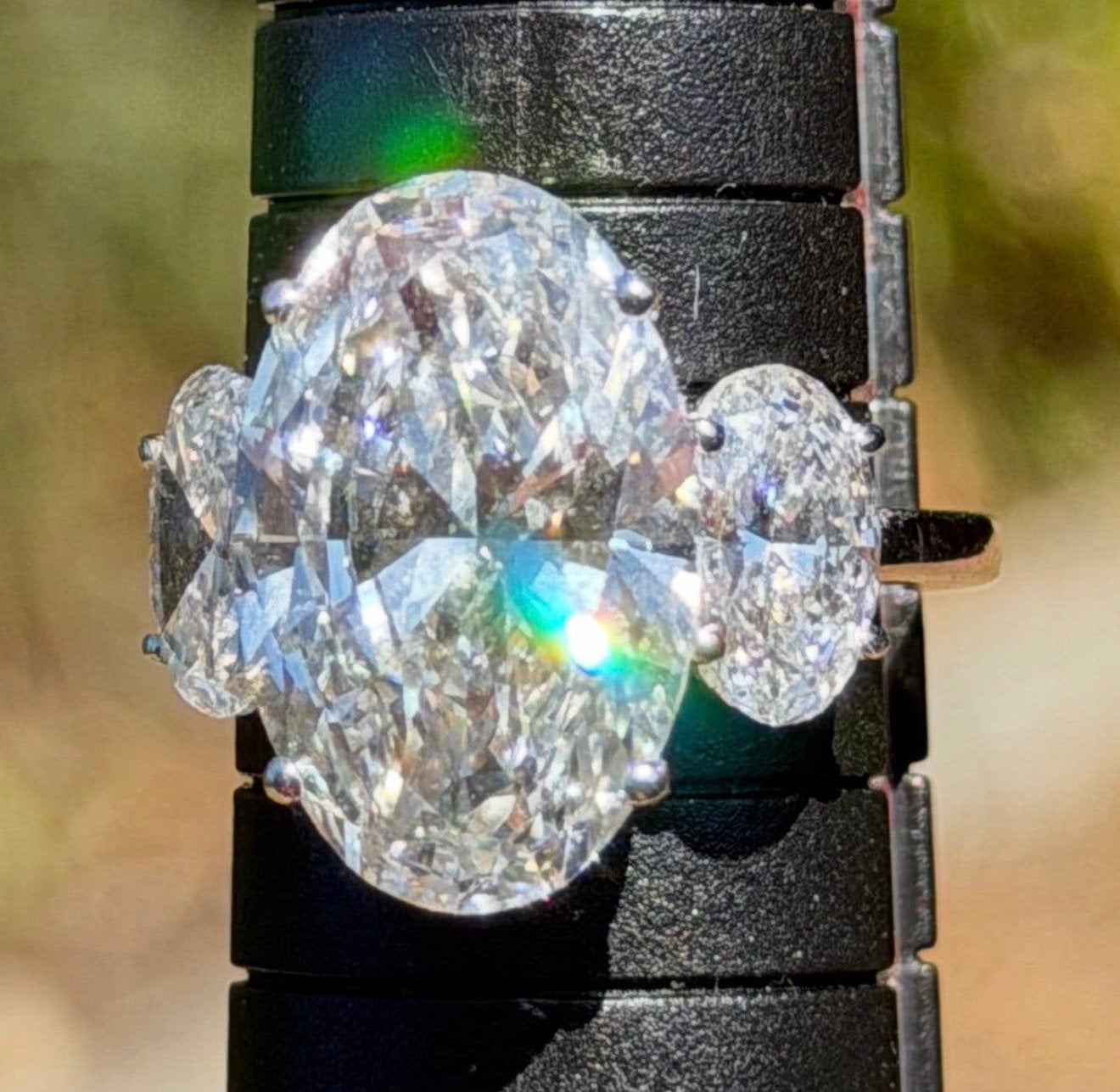 Gouden ring met diamanten van maar liefst 9ct! retail €17500, Sieraden, Tassen en Uiterlijk, Ringen, Nieuw, Ophalen of Verzenden