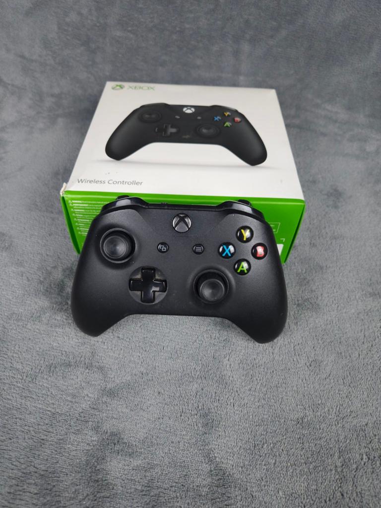 Microsoft Xbox One Controller Model 1708 Zwart Draadloos., Verzenden, ., Zo goed als nieuw, .