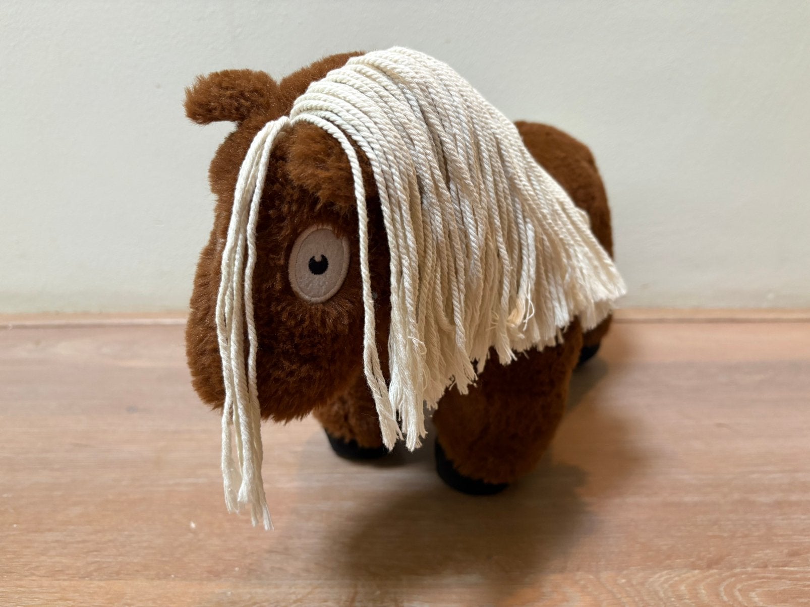 Schattig knuffelpaard, Ophalen of Verzenden, Zo goed als nieuw, Paard